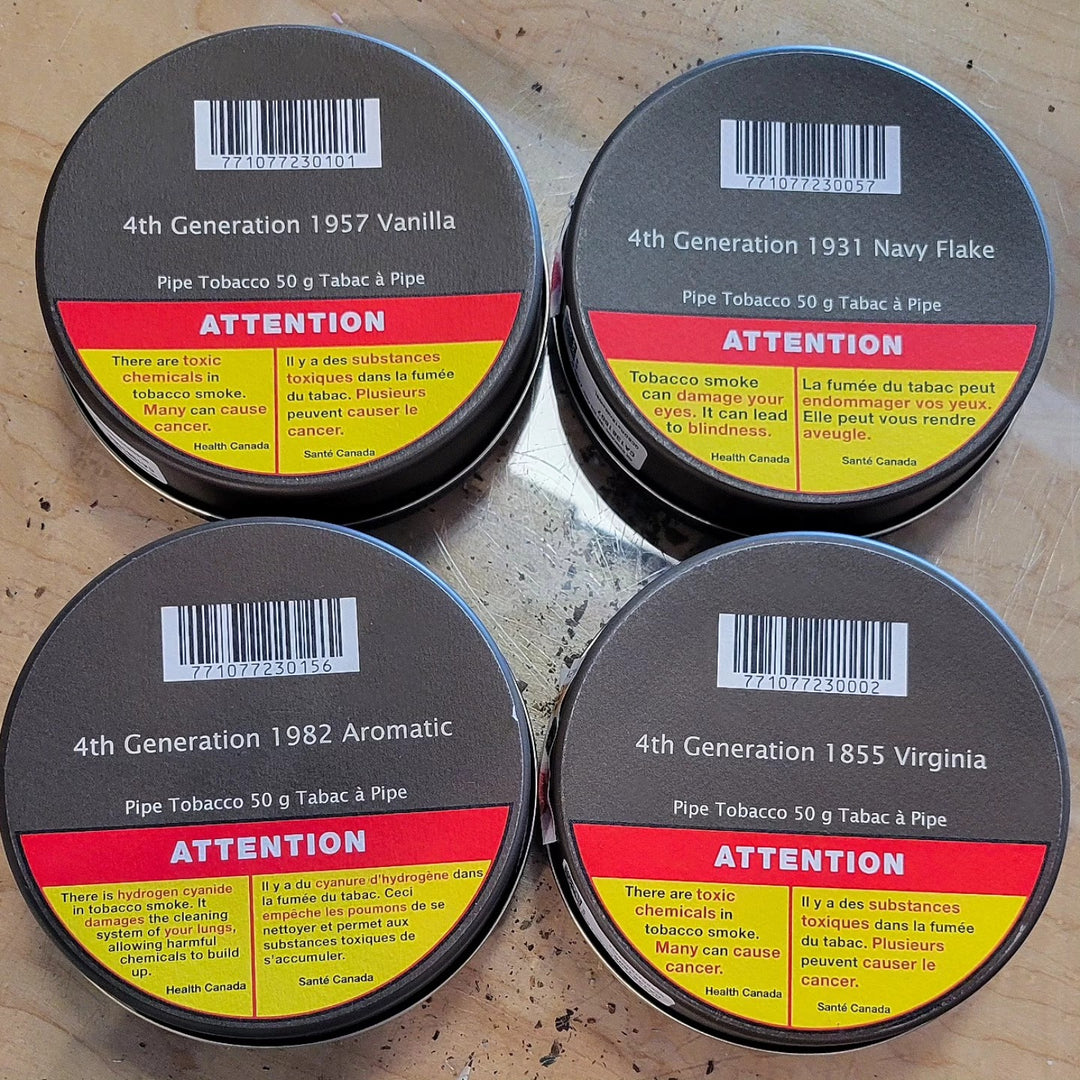 4th Generation Pipe Tobacco - Asst'd Flavors