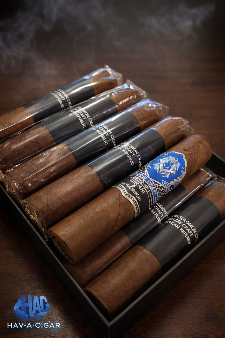 Hiram and Solomon Craft Gavel Robusto Singles