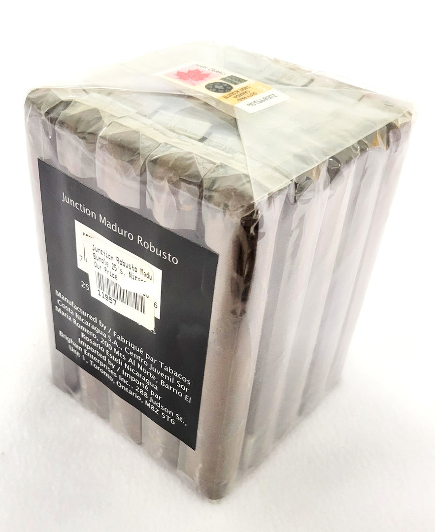 Junction Maduro Robusto Cigars - Bundle 25's