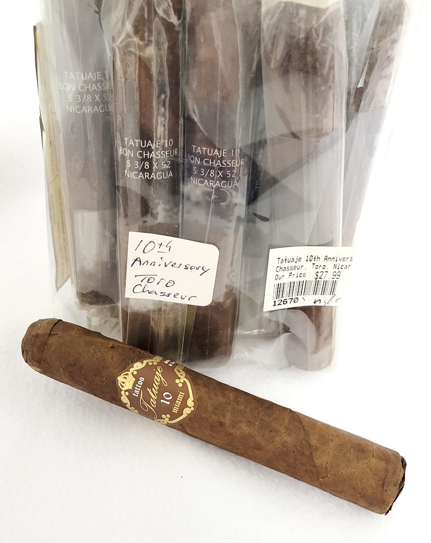 Tatuaje 10th Anniversary Chasseur Toro Cigars