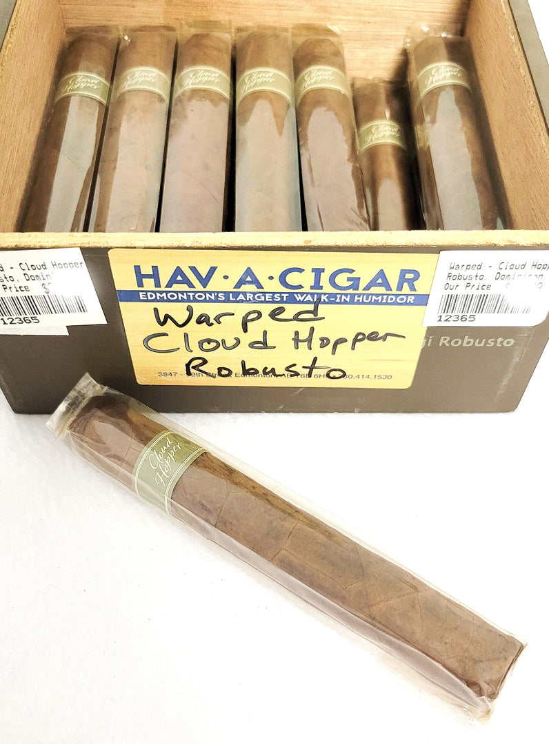 Warped Cloud Hopper Robusto Cigars Singles